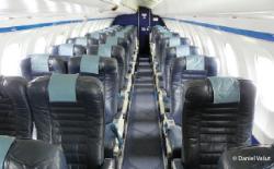  Inside the Saab 340B (Photo courtesy of Seaborne). 